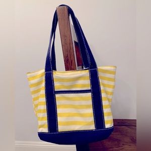 Gap striped cotton purse